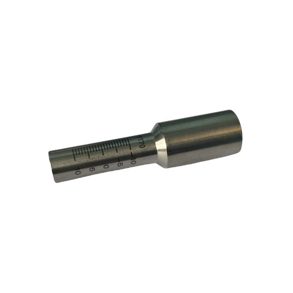 TUBO GRADUADO DE ALUMINIO P/ FT80 P/ CORTE LASER TUBO GRADUADO DE ALUMINIO P/ FT80 P/ CORTE LASER - Imagem 1